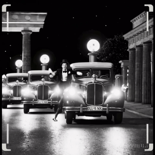 Moonlit Tesla Parade